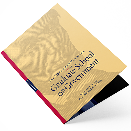 Hillsdale College Graduate School of Government Brochure