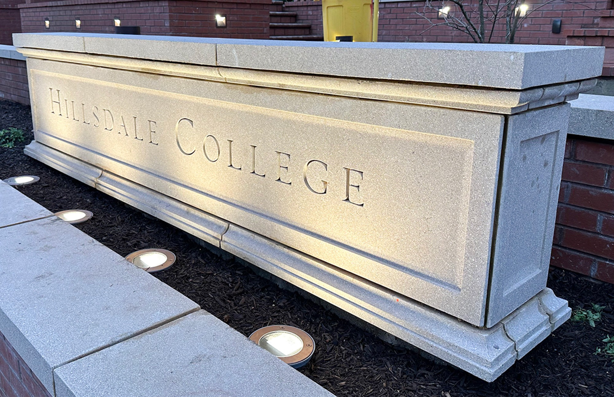 Hillsdale College Sign
