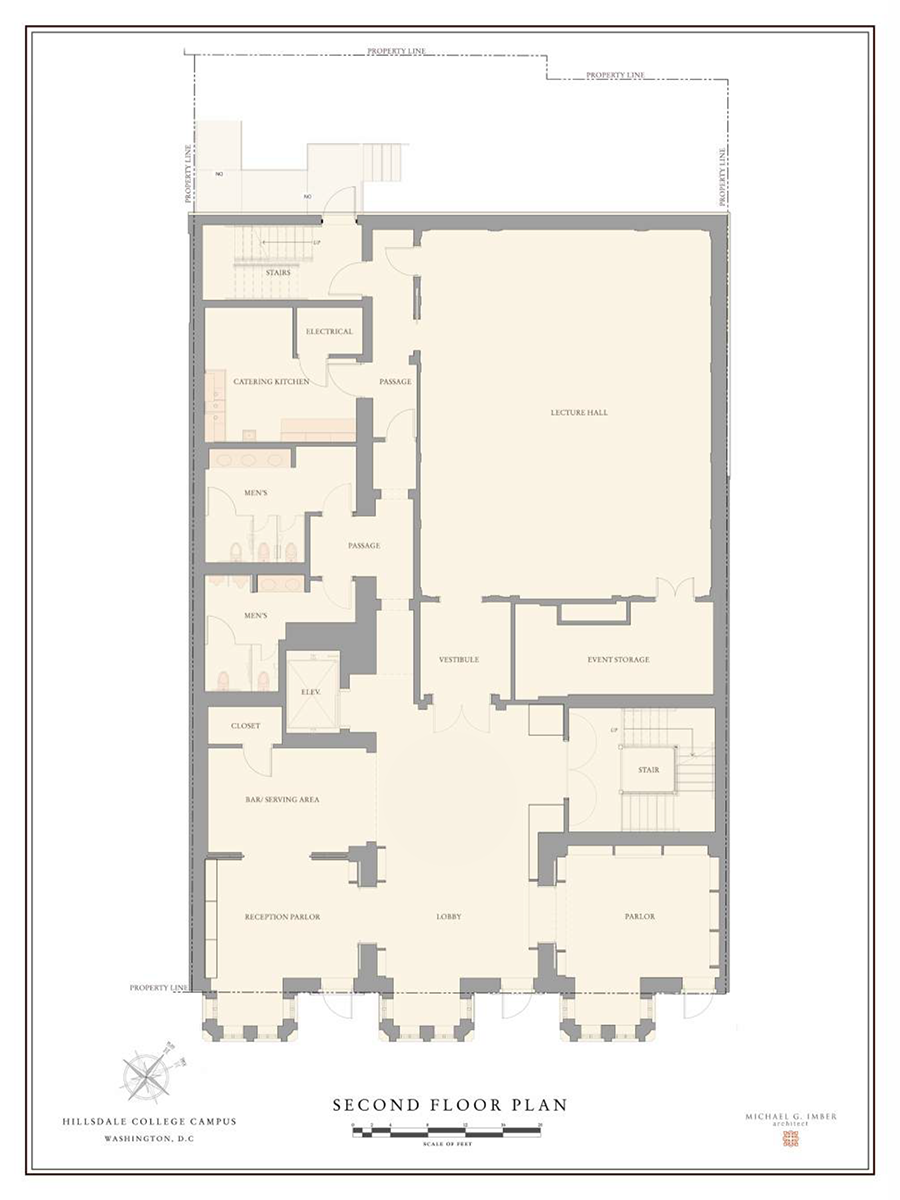 Second Floor Architectural Illustration