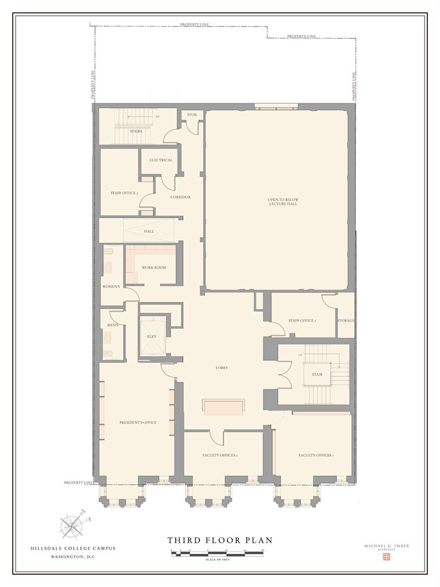 Third Floor Architectural Illustration